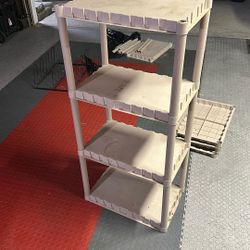 Plastic Garage Storage Shelving 