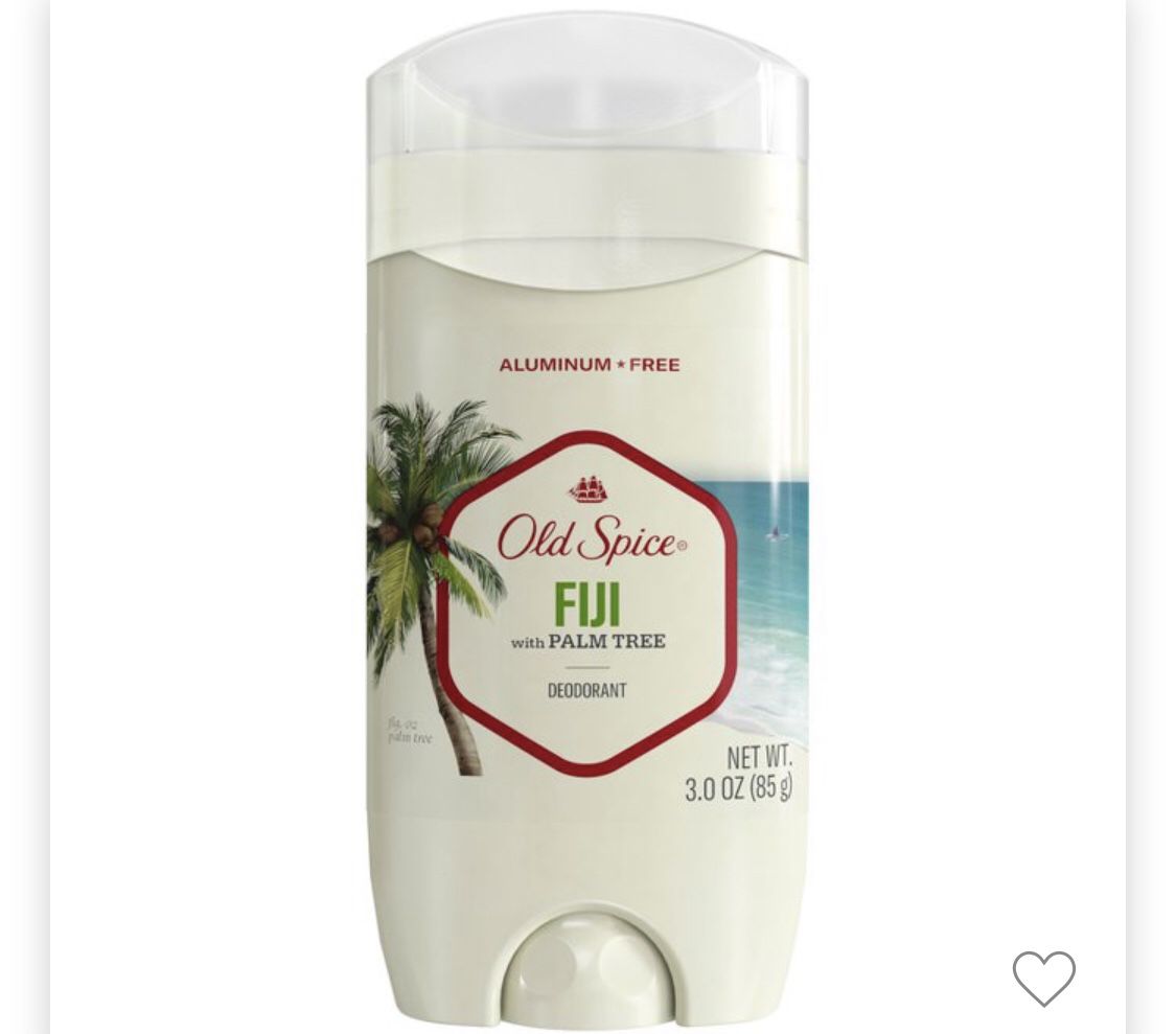 Old Spice Men's Deodorant Aluminum-Free Fiji with Palm Tree - 3oz