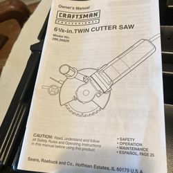 Craftsman Cut Off Tool New