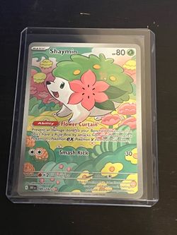Shaymin 185/182 Illustration Rare Destined Rivals Pokemon NM