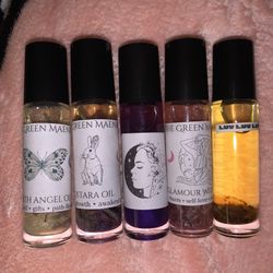 5 Roller Ball Body Oils 