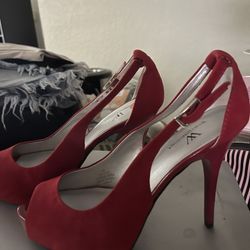 Size 8 New Red Heels 