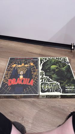 Mondo Universal Monsters Puzzle Set – Dracula + Creature From the Black Lagoon