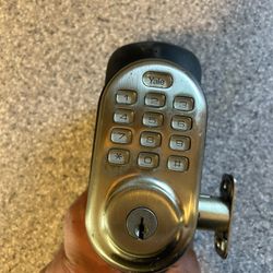 Yale Keypad Deadbolt Lock (No Key Included)