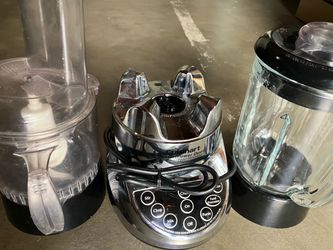 Cuisinart smart power duet blender food processor working good