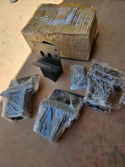 Outdoor 4x4 Compound Angle Brackets