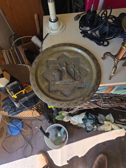 Brass plate