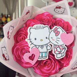 Hello kitty. bouquet