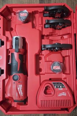 Milwaukee M12 FORCE LOGIC 1/2”–1” Press Tool Kit w/ ONE-KEY 2573-22 NEW