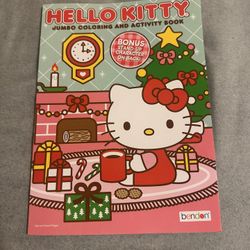 Hello Kitty Activity And Coloring Book 