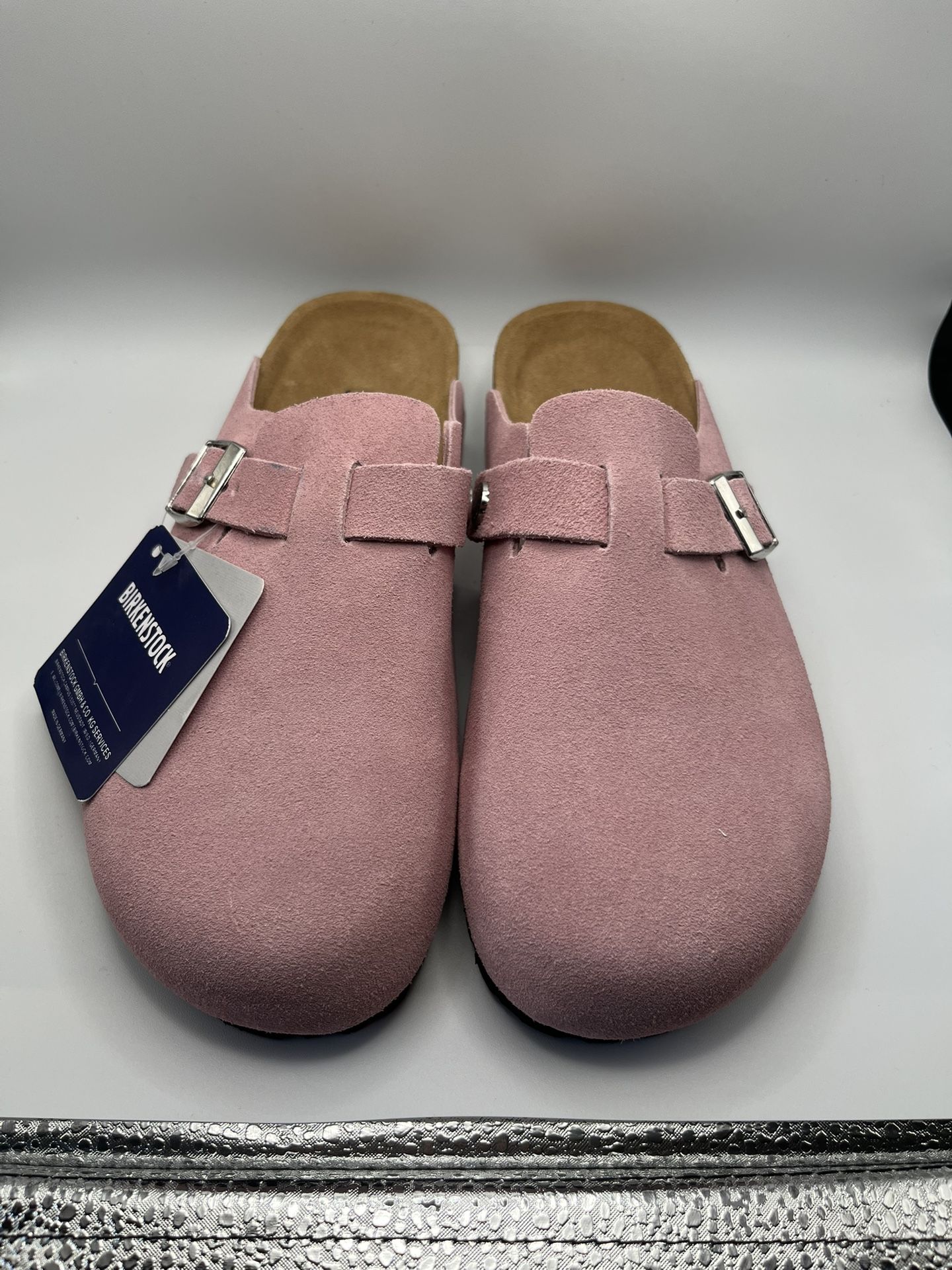 Pink birkenstocks
