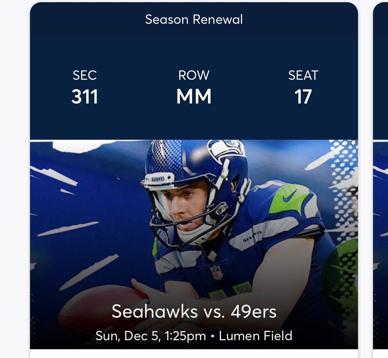 Seattle Seahawks Vs San Francisco 49ers