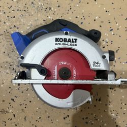 Kobalt 24v  7 1/4 Circular Saw Tool Only