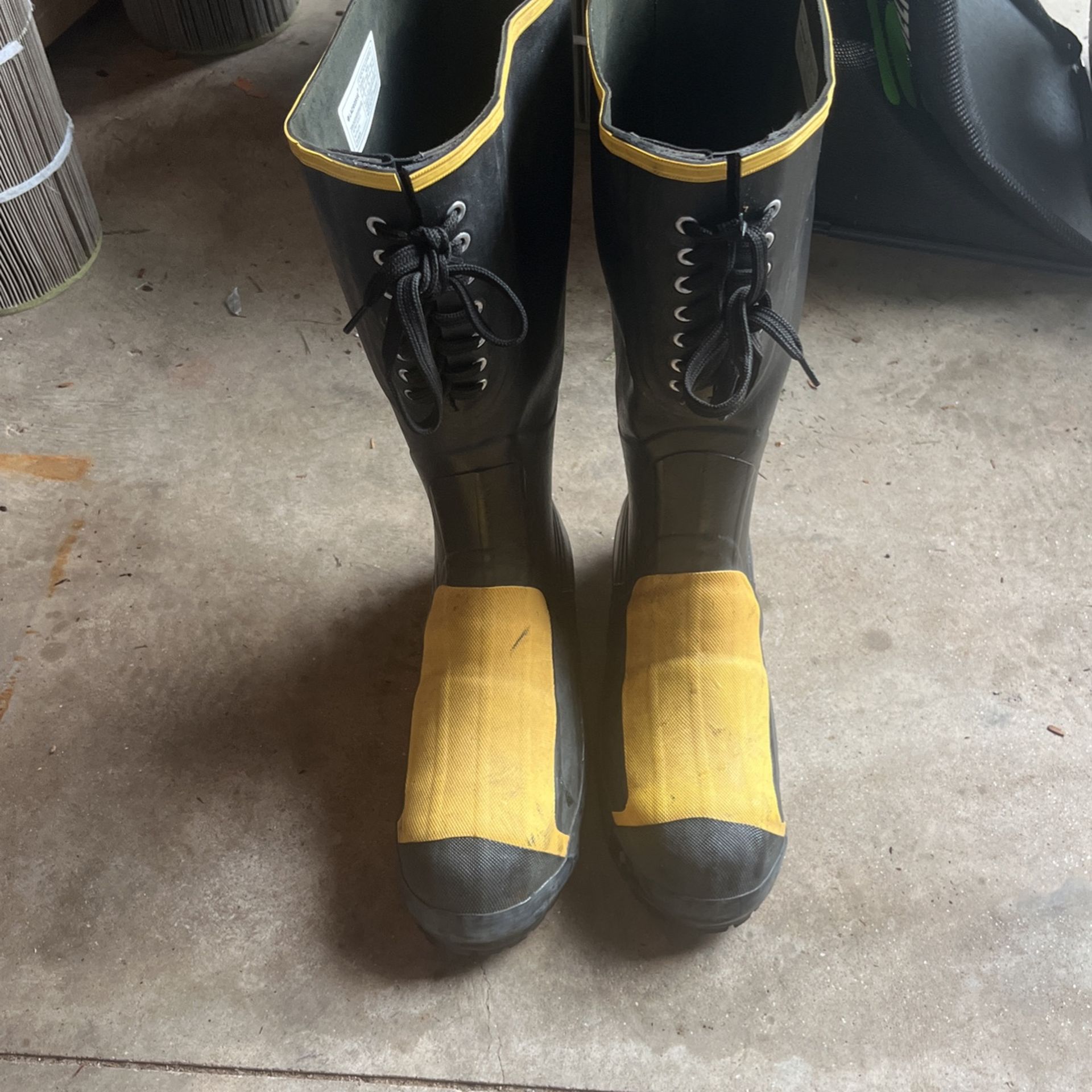 LaCrosse Steel Toe Rain Boots Size 10
