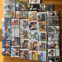 Ps Vita,Nintendo DS,3DS And PSP Video Game Lot 