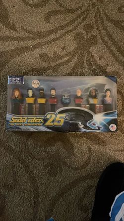Star Trek 25 The Next Generation Pezz Collector Series
