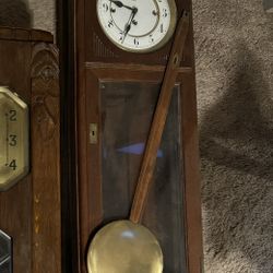 Antique European Wall Clock