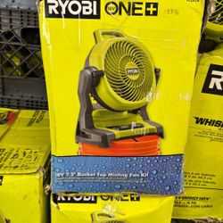 Ryobi 18v Misting Fan Tool Only 