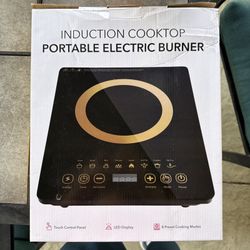 Portable Kitchen Electric Induction Cooktop Stove Hotplate US Plug - NIB