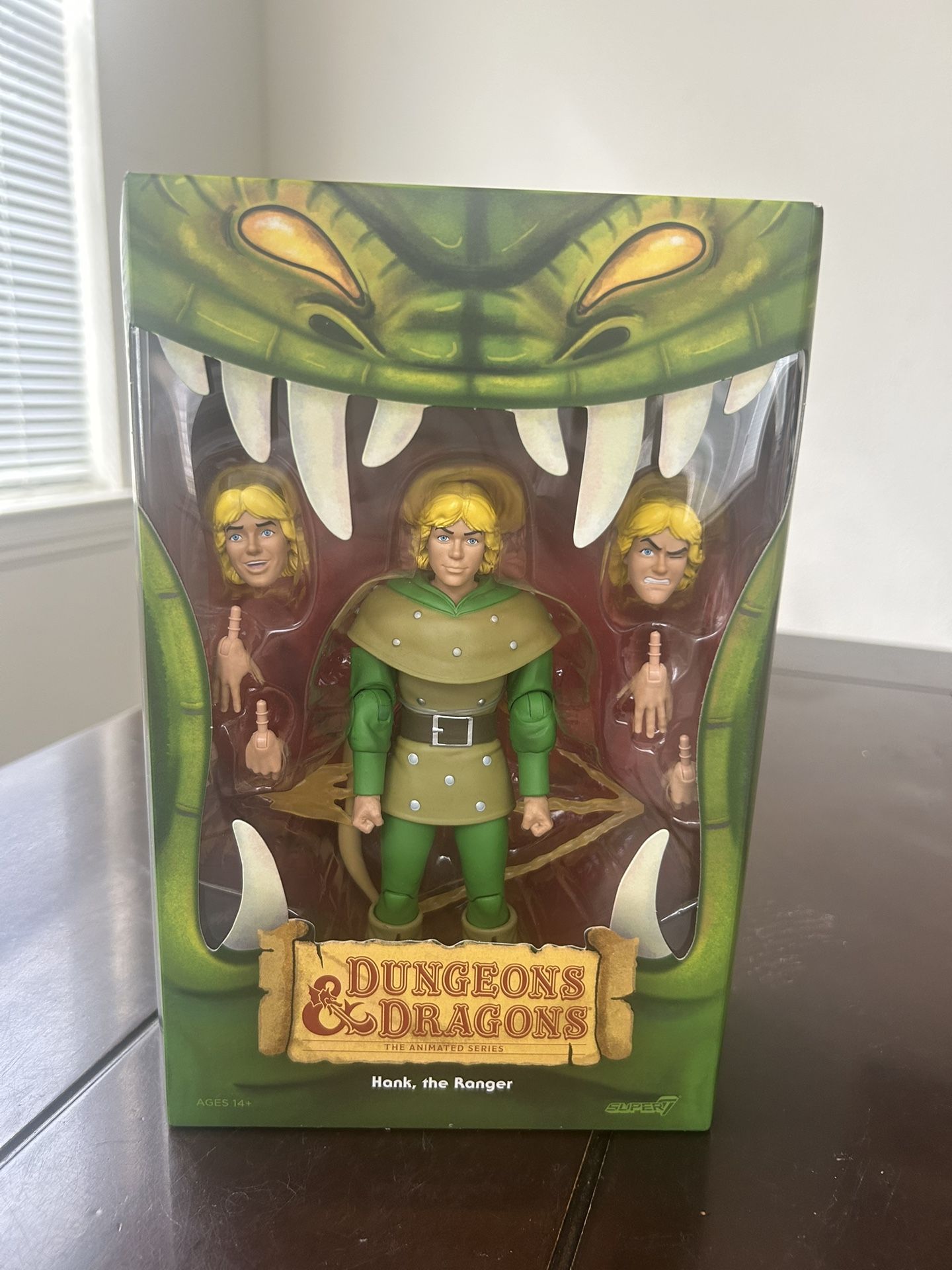 Dungeons and Dragons Ultimates Hank The Ranger 7” Action Figure 