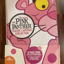 The Pink Panther Classic Cartoon Collection DVD Set 5 Disc Set