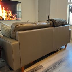 Modern Leather Sofa 