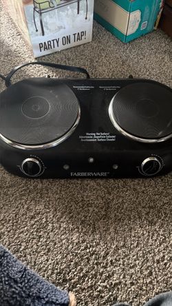 Farberware Double Burner Electric Hot Plate