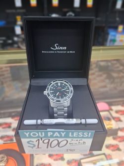 Sinn watch in original box
