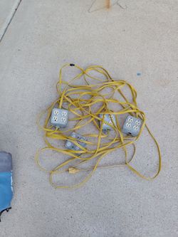 Heavy Duty Extension Cord with Outlet Boxes