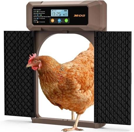 Automatic Solar Powered Electric Chicken Coop Door