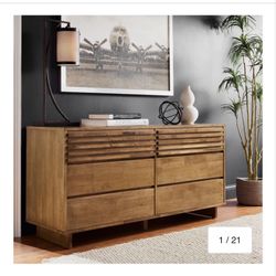 Modern Wood Dresser 