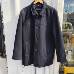 MEN'S TOMMY HILFIGER WOOL BLEND COAT 