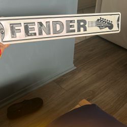 Fender Wall Plack