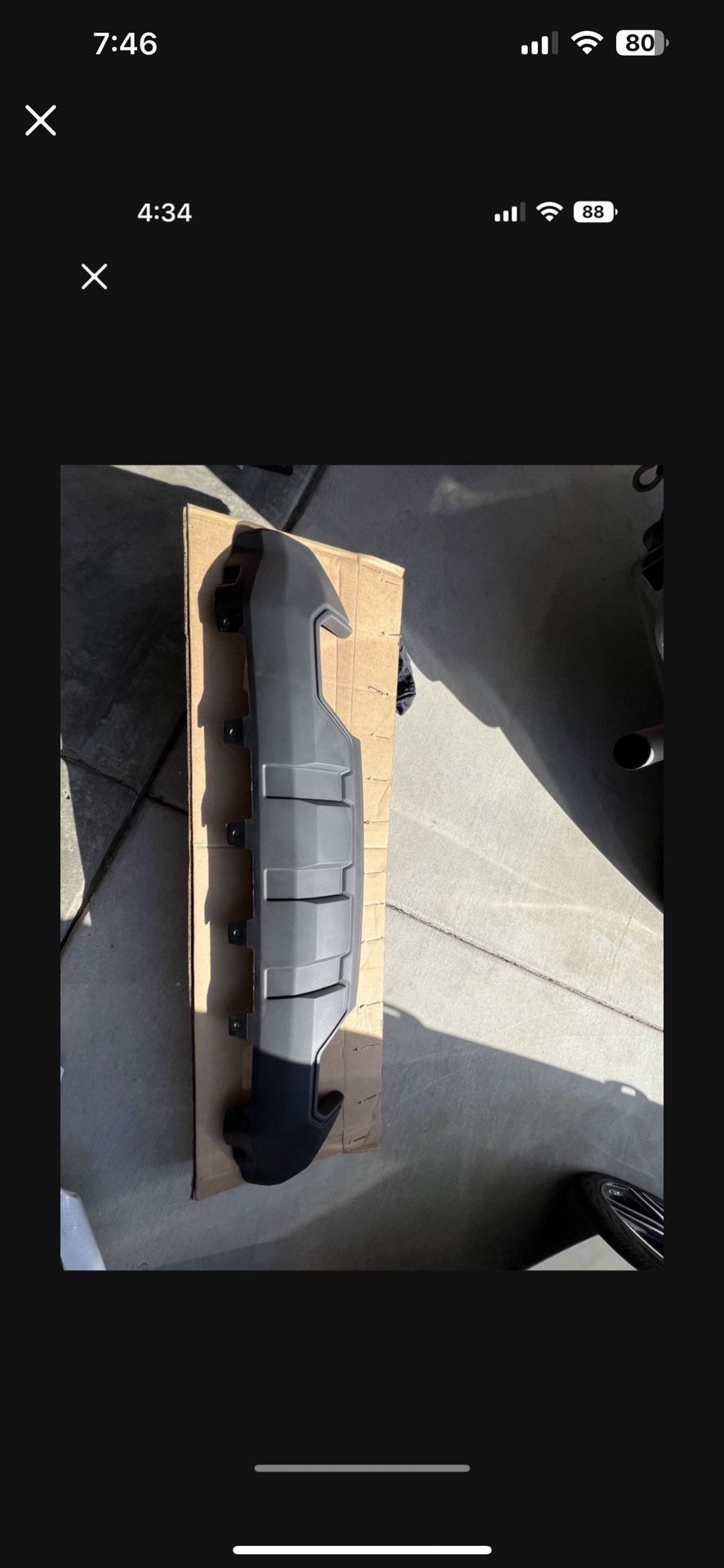 2018 Gmc Sierra Lower Grill