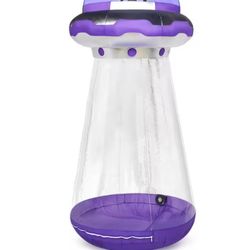 9 Ft. LED Halloween Purple UFO Inflatable