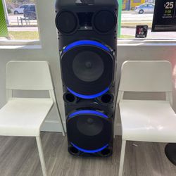 20000 Watt DJ Speaker With Lights And Smoke $10 Down