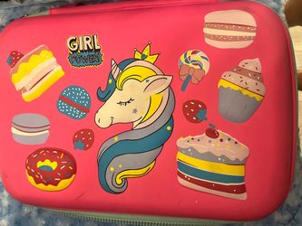 🦄 Girls Unicorn Lunch Box – Cute Pink Design