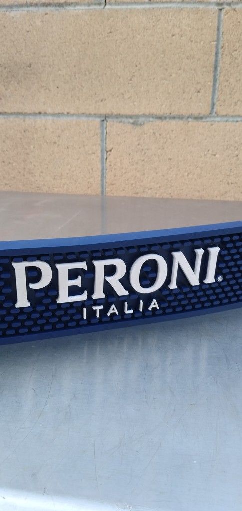 Peroni Mat PERONI ITALIA BAR MAT . DODGERS & ANGELS BOBBLEHEADS AVAILABLE. ( ALSO ...