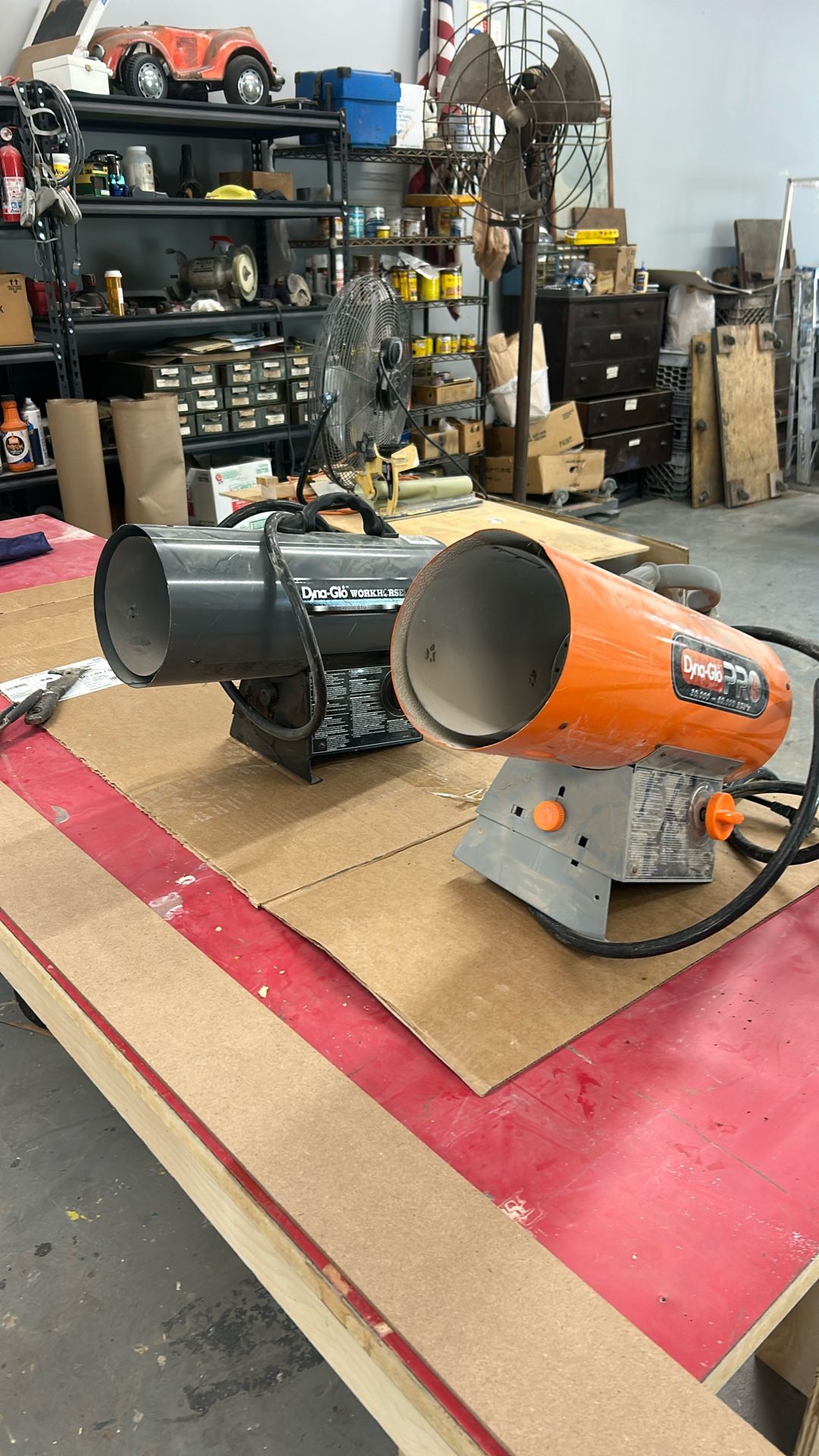 Propane heaters