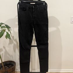 Levi’s Black 721 High Rise Jeans 