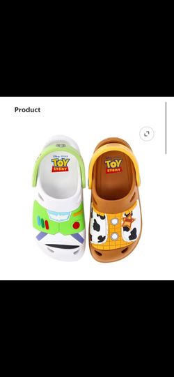 Toy Story Woody and Buzz clogs