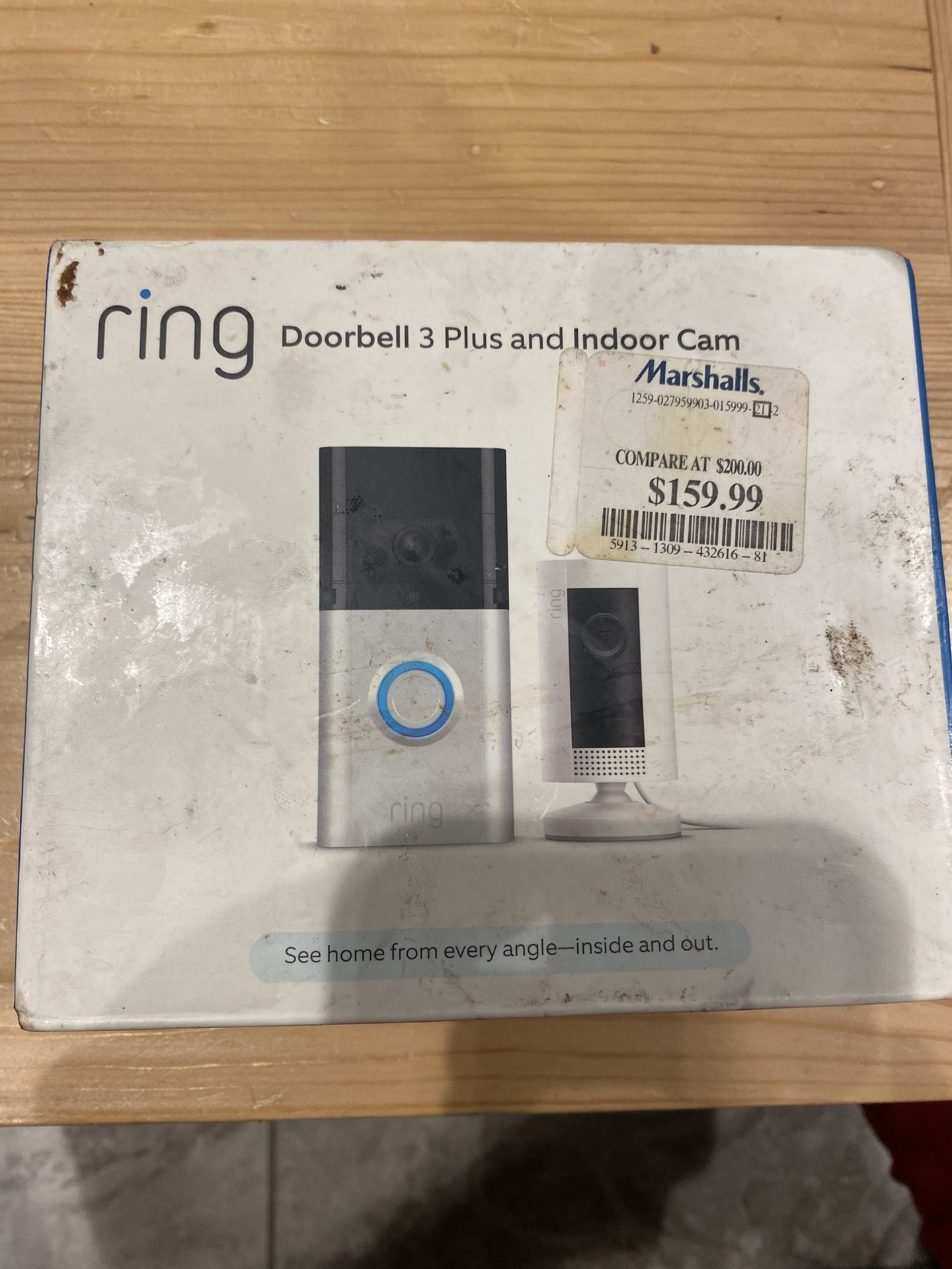 Ring Doorbell 3 plus and Indoor Cam