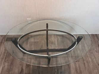 Glass Living Room  Table 48 ‘ inches wide