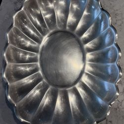 Vintage Reed & Barton EPNS Silver Plated Bowl, 1947, Scalloped Serving Dish