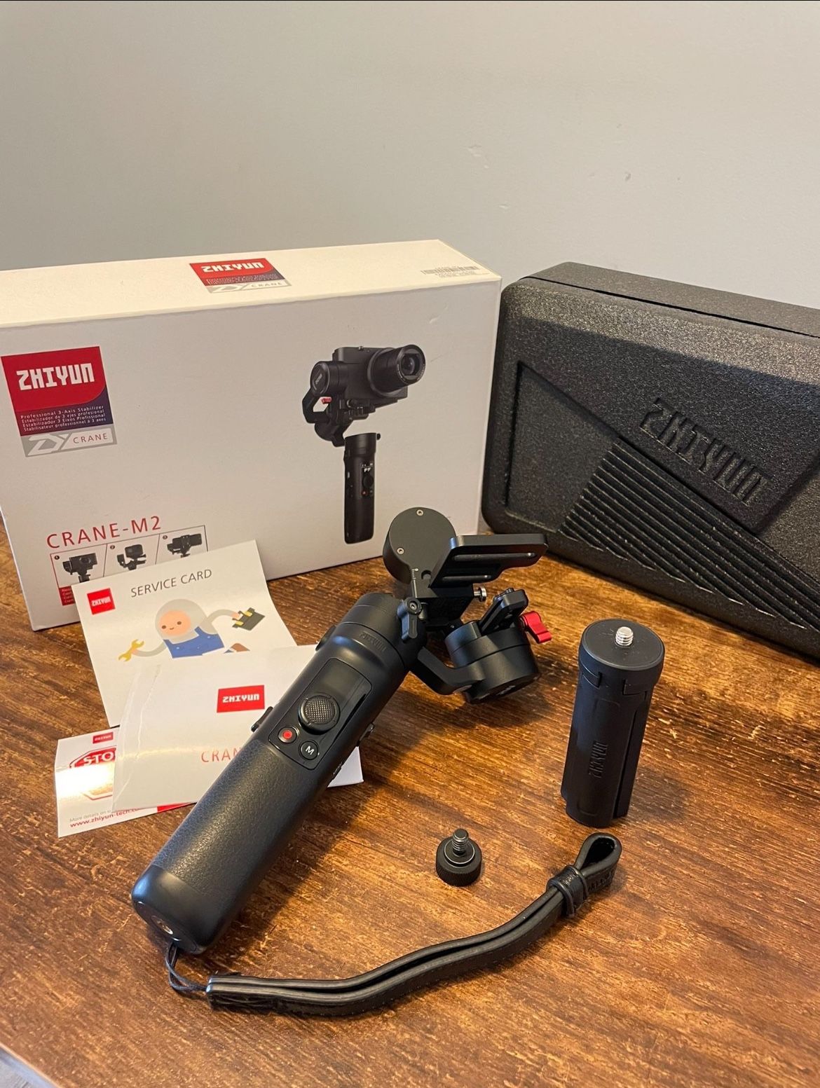 Zhiyun Tech CRANE-M2 3 Axis Handheld Gimbal Stabilizer (Phone Or Cameras)