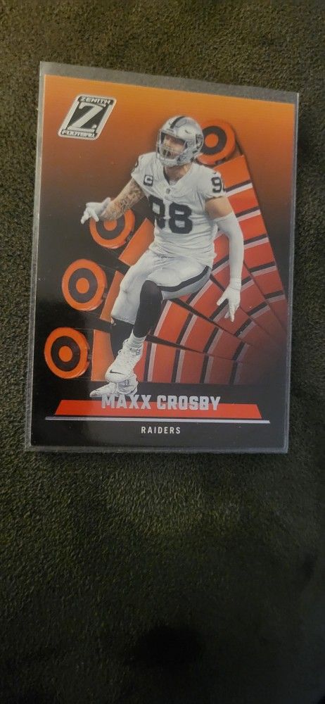 Maxx Crosby Tim Brown Football Cards