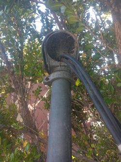 Electrical Service Mast