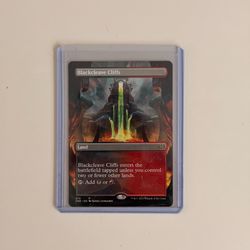Blackcleave Cliffs (ONE) 370 borderless - magic: the gathering mtg
