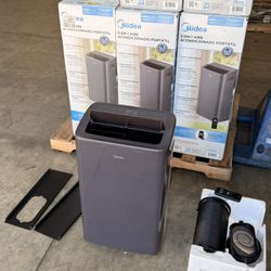 12,000 BTU ASHRAE (8,000 BTU SACC) Portable Air Conditioner, Cools up to 350 Sq.Ft., with Dehumidifier & Fan mode, Control with Remote, Amazon Alexa &