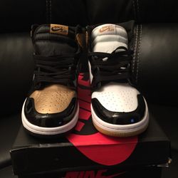 Air Jordan 1 Gold Toe Top 3 Size 12